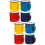 8Pcs Vintage Enamel Mug Set Simple Style Practical for Everyday Use 8
