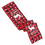 5Pcs Festival Table Runner Xmas Elk Theme Dining Tablecloth 3