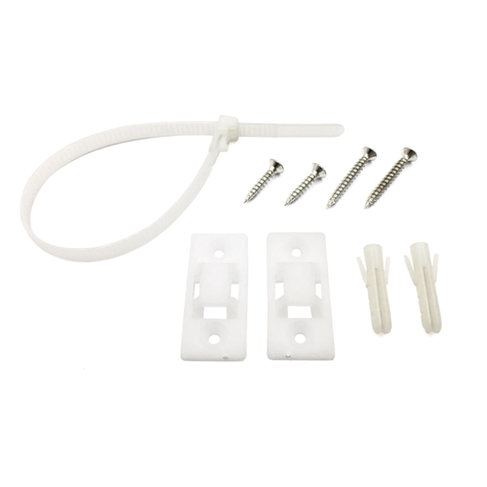 20Sets Kids Safety Furniture Strap Anchors For Home Use White Vaguelly
