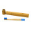 3Pcs Blue Bamboo Toothbrush Soft Bristle Gentle Cleaning 1