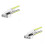 2Pcs Garlic Ginger Press Stainless Steel Mincer Crusher 6