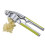 2Pcs Garlic Ginger Press Stainless Steel Mincer Crusher 8