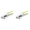 2Pcs Garlic Ginger Press Stainless Steel Mincer Crusher 2