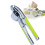 2Pcs Garlic Ginger Press Stainless Steel Mincer Crusher 10