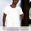 2Pcs White Cotton Linen Men Sweat Proof Undershirt with Underarm Pads 10