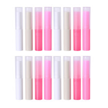 32Pcs Plastic Lip Balm Tubes DIY Use Assorted Color Durable Containers