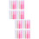 32Pcs Plastic Lip Balm Tubes DIY Use Assorted Color Durable Containers 7