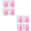 32Pcs Plastic Lip Balm Tubes DIY Use Assorted Color Durable Containers 6