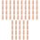 60Pcs Bra Extension Strap Beige Comfortable 2 Hooks 2 Rows Bra Buckle 3