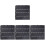 4Pcs Stable Outdoor Floor Plastic Interlocking Balcony Tiles 2