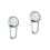 2Pcs Multifunctional Clip on Watch White Dial for Timekeeping 5