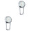 2Pcs Multifunctional Clip on Watch White Dial for Timekeeping 4