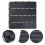 4Pcs Stable Outdoor Floor Plastic Interlocking Balcony Tiles 9