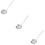 3Pcs Stainless Steel Juice Filter and Kitchen Colander Silver 9