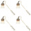4Pcs Multi Color Candle Snuffer Flame Extinguisher for Scented Candles 6