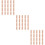 60Pcs Bra Extension Strap Beige Comfortable 2 Hooks 2 Rows Bra Buckle 9
