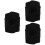 3Pcs Comfortable knee Portable Outdoor Knee Black 8