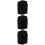 3Pcs Comfortable knee Portable Outdoor Knee Black 10