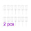 60Pcs Clear Push Cake Containers with Lids Food-Safe Plastic 4