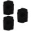 3Pcs Comfortable knee Portable Outdoor Knee Black 9