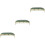 3Pcs Practical Manicure Hand Pad Comfortable Wrist Pillow Dark Green 5