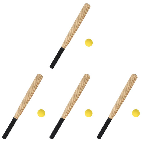 4Sets Portable Interactive Baseball Set Durable Kids Sports Toy 1