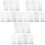 21Pc Kids Growth Chart Transparent Height Ruler DIY Measuring Stencil 3