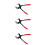 3Pcs Adjustable Car Exhaust Hanger Remover Pliers with Rubber Pad Tool 8