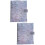 2Pcs Colorful A5 Binder 6 Ring PVC Document Organizer 9