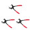 3Pcs Adjustable Car Exhaust Hanger Remover Pliers with Rubber Pad Tool 2