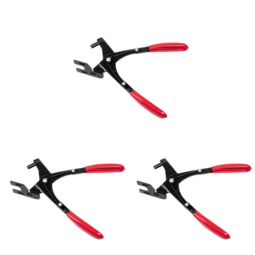 3Pcs Adjustable Car Exhaust Hanger Remover Pliers with Rubber Pad Tool 1
