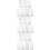 21Pc Kids Growth Chart Transparent Height Ruler DIY Measuring Stencil 7