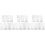 21Pc Kids Growth Chart Transparent Height Ruler DIY Measuring Stencil 4