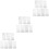 21Pc Kids Growth Chart Transparent Height Ruler DIY Measuring Stencil 5