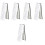 5Pcs Durable ABS White Plastic Oboe Reed Storage Holder Box 3