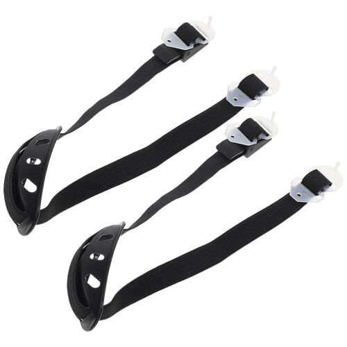 10Pcs Professional Black Hard Hat Chin Straps Adjustable Strap 1