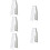 5Pcs Durable ABS White Plastic Oboe Reed Storage Holder Box 7