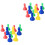 128Pcs Kids Chess Checkers Plastic Replacement Pegs in Assorted Colors 3