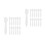400Pcs Practical Makeup Scoop Transparent Cosmetic Tool for Face Mask 10