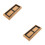 2Sets Bamboo Sharpening Stone Base with Rubber Grip for Home Use Khaki 7