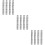 12Pcs Stainless Steel Segmented Binder Ring for Office and School 9