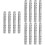 12Pcs Stainless Steel Segmented Binder Ring for Office and School 6