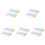 40Pcs Portable Pacifier Holder Cases Assorted Color Baby Storage Boxes 2