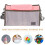 4Pcs Pink Portable Baby Stroller Storage Bag Convenient Organizer 6