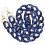 2Pcs Blue Bag Chain Strap DIY Replacement Handbag Shoulder Purse 3