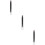 3Pcs ABS Eye Makeup Stick with Brush Light Brown Dual-End Home Tool 10