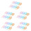 40Pcs Portable Pacifier Holder Cases Assorted Color Baby Storage Boxes 6