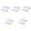 40Pcs Portable Pacifier Holder Cases Assorted Color Baby Storage Boxes 3