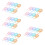 40Pcs Portable Pacifier Holder Cases Assorted Color Baby Storage Boxes 11