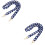 2Pcs Blue Bag Chain Strap DIY Replacement Handbag Shoulder Purse 8